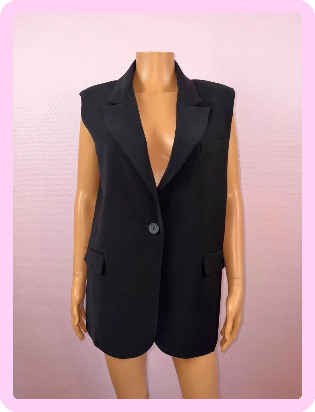 Blazer sem mangas feminino 38/40 – photo 3